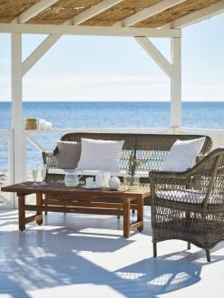 Charlot Stuhl, Antikgrau – Weiß -Lassen Sie Ihre Gartenmöbel fließen. 9190T Charlot 3 seater julian beach hf 1