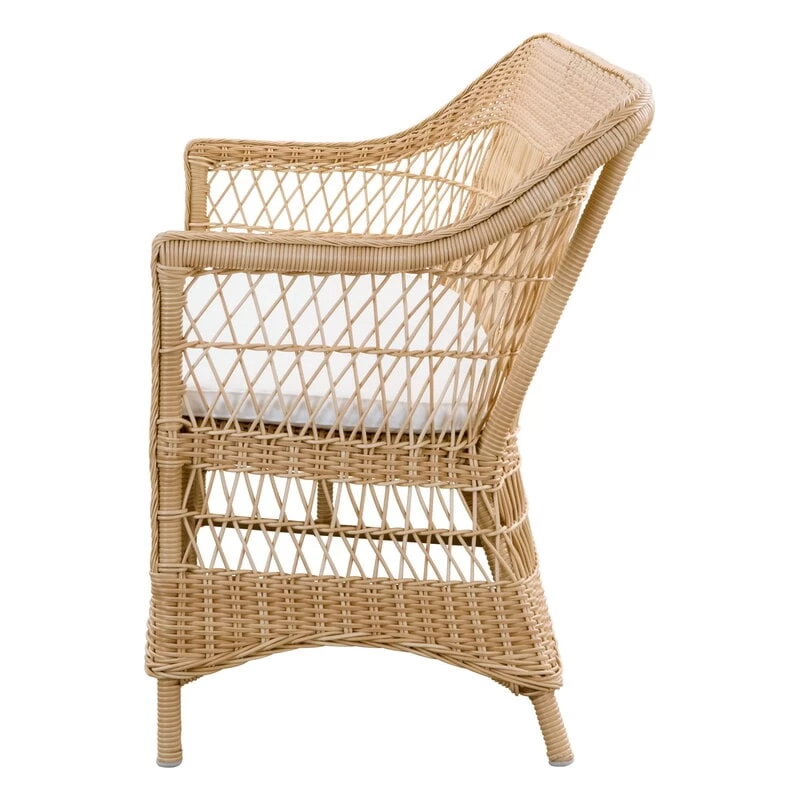 Charlot 3-Sitzer-Sofa, Natur – Weiß 7 Charlot 3-Sitzer-Sofa, Natur – Weiß – Bild 5