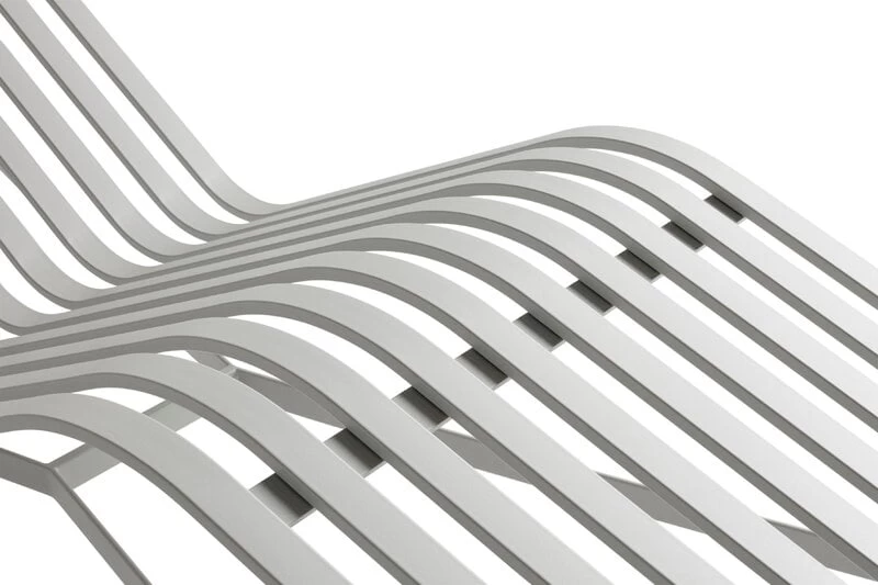 Hay Palissade Chaiselongue, Himmelgrau 5 Hay Palissade Chaiselongue, Himmelgrau – Bild 3