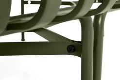 Hay Palissade Park Sitzbank, Innen/außen, 2er-Set, Anthrazit -Lassen Sie Ihre Gartenmöbel fließen. 9432031509000 Palissade Park Dining Bench Out Out olive Set of 2 detail 02 2