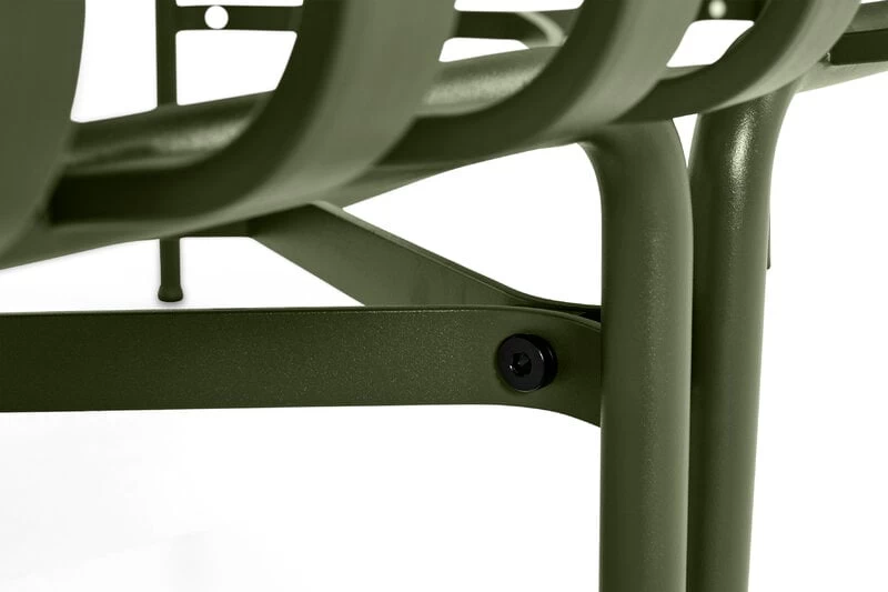 Hay Palissade Park Sitzbank, Innen/außen, 2er-Set, Anthrazit – Bild 3