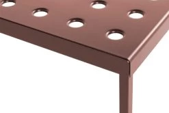 Hay Balcony Tisch, 190 X 87 Cm, Eisenrot -Lassen Sie Ihre Gartenmöbel fließen. 9439911309000 Balcony Table L144xW76xH74 iron red detail 01