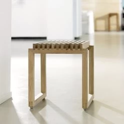 Skagerak Hocker Cutter, Teakholz -Lassen Sie Ihre Gartenmöbel fließen. 95 cutter iso MH