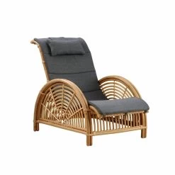 Paris Loungesessel, Naturrattan -Lassen Sie Ihre Gartenmöbel fließen. AJ 11 SU Paris A665 Neck