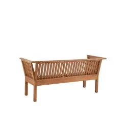 St Catherine Bank, Teakholz -Lassen Sie Ihre Gartenmöbel fließen. AJ 180U St Catherine Back