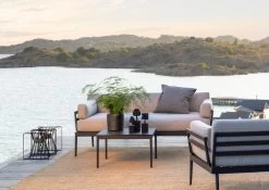 Boo Kerzenhalter, Schwarz -Lassen Sie Ihre Gartenmöbel fließen. ANHOLT SOFA LOUNGE CHAIR SIDE TABLE TABLE BOO kopiera 1