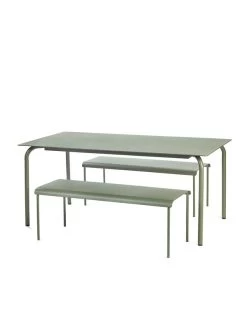 Serax August Esstisch, 170 x 90 cm, Grün -Lassen Sie Ihre Gartenmöbel fließen. B5021015Cs1