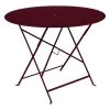 Bistro Tisch, 96 cm, Schwarzkirsche -Lassen Sie Ihre Gartenmöbel fließen. BISTRO TABLE D96 Black Cherry ee