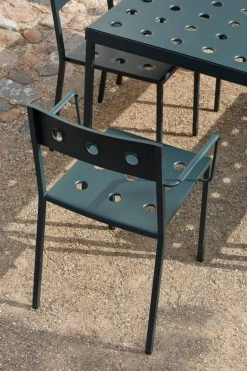 Hay Balcony Tisch, 75 X 76 Cm, Dark Forest 13 Hay Balcony Tisch, 75 X 76 Cm, Dark Forest -Lassen Sie Ihre Gartenmöbel fließen. Balcony Armchair dark forest 01