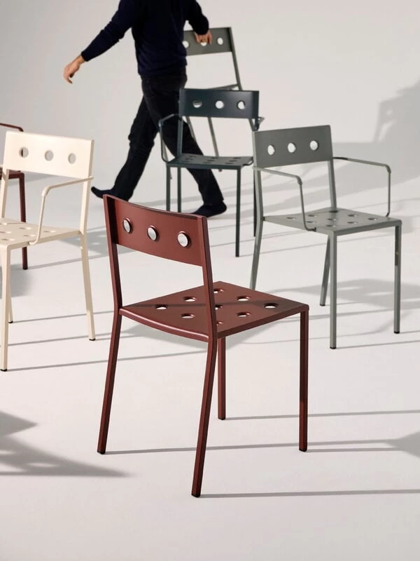 Hay Balcony Stuhl, Kreidebeige 4 Hay Balcony Stuhl, Kreidebeige – Bild 2