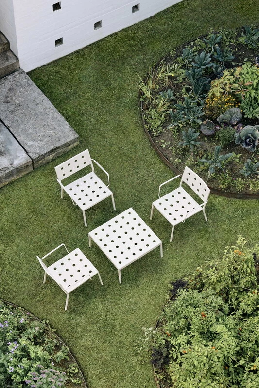 Hay Balcony Tisch, Niedrig, 75 X 76 cm, Kreidebeige 4 Hay Balcony Tisch, Niedrig, 75 X 76 cm, Kreidebeige – Bild 2