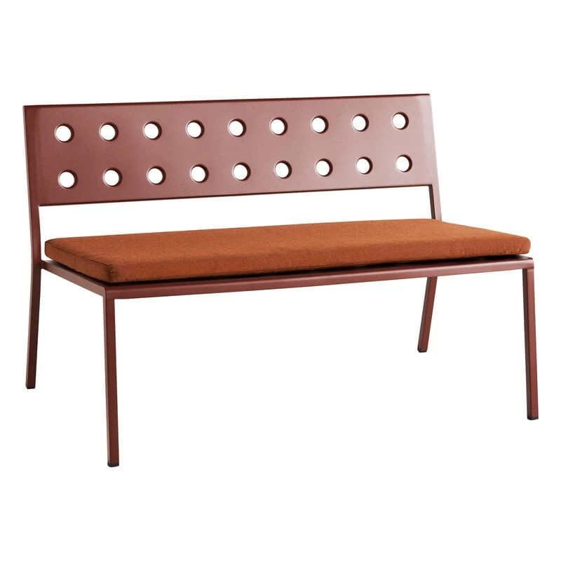 Hay Balcony Loungebank, 113,5 x 69 cm, Eisenrot – Bild 2