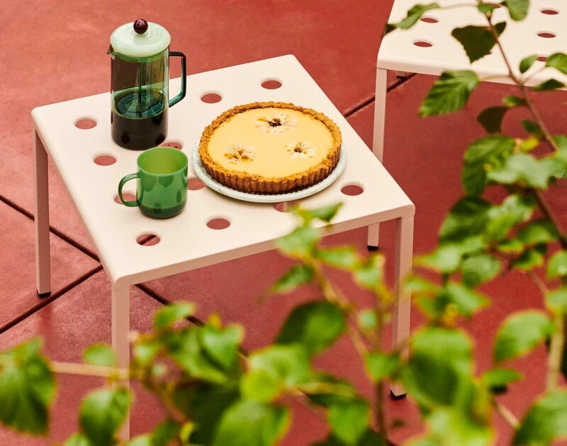 Hay Balcony Tisch, 75 X 76 Cm, Kreidebeige 5 Hay Balcony Tisch, 75 X 76 Cm, Kreidebeige – Bild 3