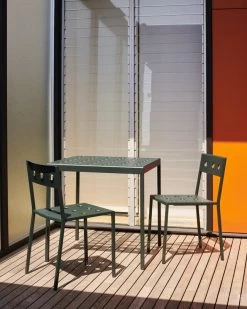 Hay Balcony Tisch, 75 X 76 Cm, Dark Forest 10 Hay Balcony Tisch, 75 X 76 Cm, Dark Forest -Lassen Sie Ihre Gartenmöbel fließen. Balcony Table dark forest Balcony Armchair dark forest