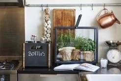 Lighthouse Laterne, Rechteckig, Dunkelgrau -Lassen Sie Ihre Gartenmöbel fließen. Box Lighthouse lavagrey