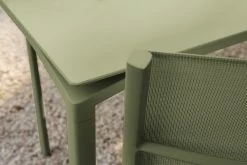 Calvi Tisch 195 X 95 Cm, Kaktus -Lassen Sie Ihre Gartenmöbel fließen. CALVI CADIZ GRIS ARGILE MONTELIMAR VISUEL2021 AURELIE LECUYER catus 1