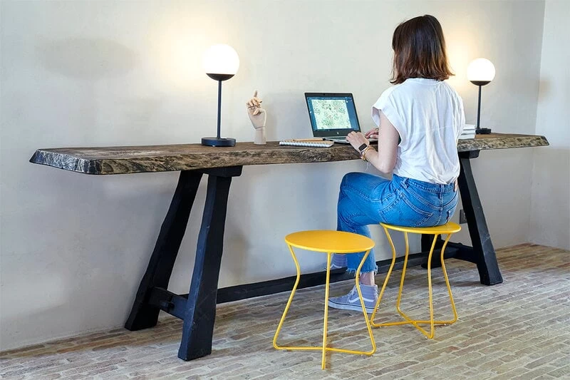 Cocotte Hocker, Honigfarben 7 Cocotte Hocker, Honigfarben – Bild 5