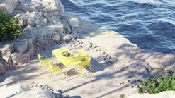 Week-end Loungesessel, Gelb -Lassen Sie Ihre Gartenmöbel fließen. Calanques V5 1