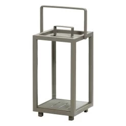 Lighthouse Laterne, Klein, Taupe