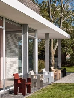 Hay Crate Esszimmerstuhl, Weiß -Lassen Sie Ihre Gartenmöbel fließen. Crate Dining Chair family 1