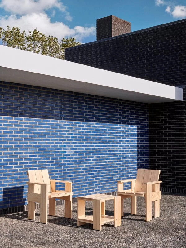 Hay Crate Beistelltisch, 49,5 X 49,5 cm, Lackiertes Kiefernholz – Bild 3