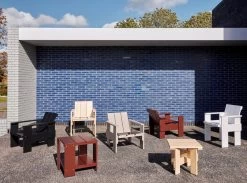 Hay Crate Loungesessel, Schwarz -Lassen Sie Ihre Gartenmöbel fließen. Crate family