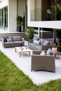 Diamond Sofa, 3-Sitzer, Taupe -Lassen Sie Ihre Gartenmöbel fließen. Diamond 2 seater sofa diamond 3 seater sofa diamond lounge chair 1