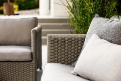 Diamond Sofa, 3-Sitzer, Taupe -Lassen Sie Ihre Gartenmöbel fließen. Diamond lounge 2 1