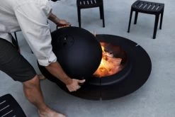 Deckel Für Ember Feuerschale, Schwarz -Lassen Sie Ihre Gartenmöbel fließen. Ember fire pit 2 1
