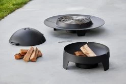 Ember Feuerschale, Groß, Schwarz -Lassen Sie Ihre Gartenmöbel fließen. Ember fire pit 4