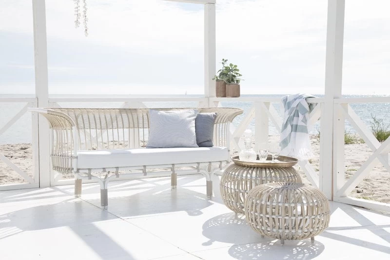 Franco Albini Gartenhocker, Groß, Weiß 8 Franco Albini Gartenhocker, Groß, Weiß – Bild 6