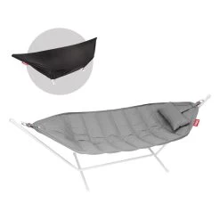 Titelseite 38 Fatboy Headdemock Superb Deluxe, Steingrau/Hellgrau