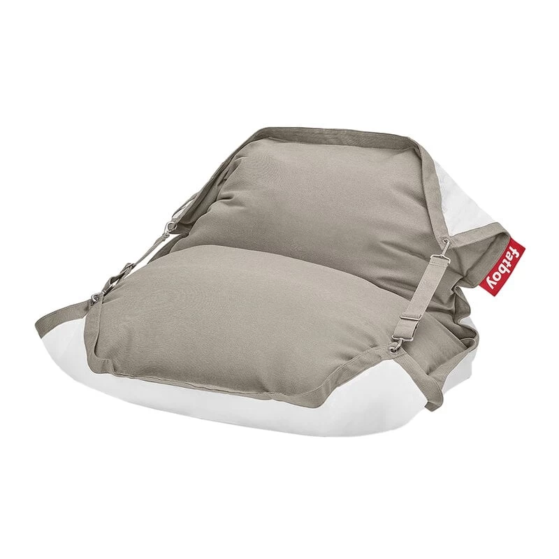 Fatboy Original Floatzac Sitzsack, Grau-Taupe 3 Fatboy Original Floatzac Sitzsack, Grau-Taupe