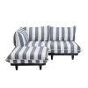 Fatboy Paletti Sofa, 3 Module, Links, Ozeanblau Gestreift -Lassen Sie Ihre Gartenmöbel fließen. FATBOY paletti set medium left stripe ocean blue FO105359 kb