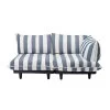 Fatboy Paletti Sofa, 2 Module, Rechts, Ozeanblau Gestreift -Lassen Sie Ihre Gartenmöbel fließen. FATBOY paletti set small right stripe ocean blue FO105372 kb