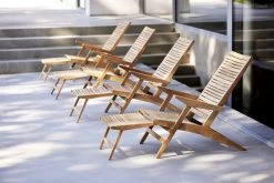Flip Liegestuhl, Teakholz -Lassen Sie Ihre Gartenmöbel fließen. Flip deck chair 2
