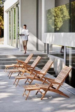 Flip Liegestuhl, Teakholz -Lassen Sie Ihre Gartenmöbel fließen. Flip deck chair 5