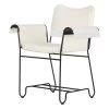 Gubi Tropique Stuhl Mit Fransen, Schwarz - Udine 06 -Lassen Sie Ihre Gartenmöbel fließen. Gubi 10093517 F3Q Tropique Dining Chair w Fringes Classic Black Udine Limonta 06 ee