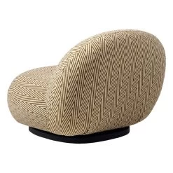 Gubi Pacha Outdoor Loungesessel, Schwenkfuß, Chevron FR 022 10 Gubi Pacha Outdoor Loungesessel, Schwenkfuß, Chevron FR 022 -Lassen Sie Ihre Gartenmöbel fließen. Gubi 10106329 B3Q Pacha Outdoor Lounge Chair Chevron Outdoor FR Camel 022