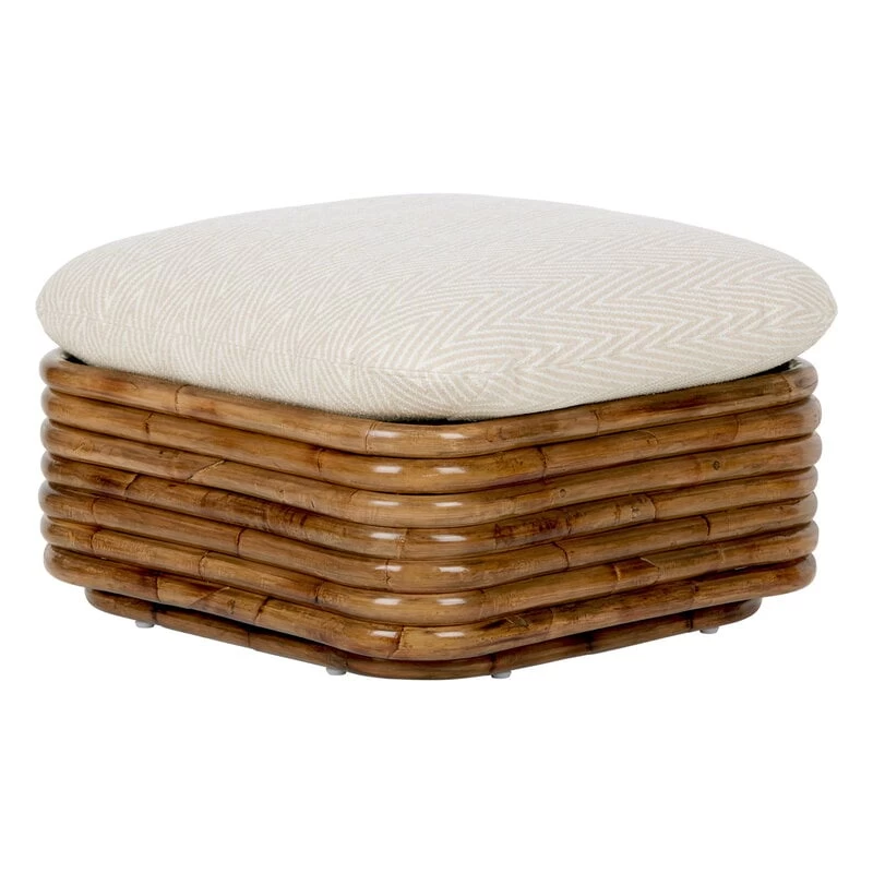 Gubi Bohemian 72 Polsterhocker, Rattan – Chevron FR 002 3 Gubi Bohemian 72 Polsterhocker, Rattan – Chevron FR 002