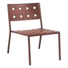 Hay Balcony Loungestuhl, Rostrot -Lassen Sie Ihre Gartenmöbel fließen. HA9439611309000 Balcony Lounge Chair iron red