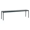 Hay Balcony Bank, 165,5 cm, Anthrazit -Lassen Sie Ihre Gartenmöbel fließen. HA9439761009000 Balcony Bench L1655xW35xH46 anthracite