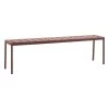 Hay Balcony Bank, 165,5 cm, Iron Red -Lassen Sie Ihre Gartenmöbel fließen. HA9439761309000 Balcony Bench L1655xW35xH46 iron red