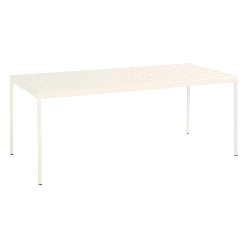 Hay Balcony Tisch, 190 X 87 Cm, Kreidebeige 3 Hay Balcony Tisch, 190 X 87 Cm, Kreidebeige