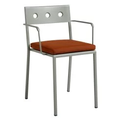 Hay Balcony Sitzkissen, Cillirot -Lassen Sie Ihre Gartenmöbel fließen. HA9451211309000 Balcony Chair and Armchair Cushion red cayenne textile Balcony Armchair desert green