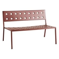 Hay Balcony Loungebank, 113,5 x 69 cm, Eisenrot