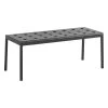Hay Balcony Tisch, Niedrig, 96,5 X 41 cm, Anthrazit -Lassen Sie Ihre Gartenmöbel fließen. HAY Balcony Low Table Rectangular L965xW41xH39 anthracite powder coated steel