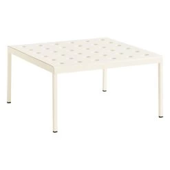 Hay Balcony Tisch, Niedrig, 75 X 76 cm, Kreidebeige