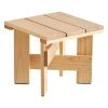 Hay Crate Low Tisch, 45 X 45 cm, Lackiertes Kiefernholz -Lassen Sie Ihre Gartenmöbel fließen. HAY Crate Low Table wb lacquer pinewood