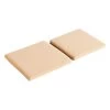 Hay Crate Faltkissen Für Loungesessel, Beige -Lassen Sie Ihre Gartenmöbel fließen. HAY Folding Cushion for Crate Lounge Chair beige textile